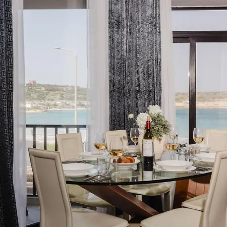 Beachfront Flat With Sea Views By Homely Malta!